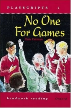 Image of Headwork Reading Level 2a No One for Games by Chris Culshaw Paperback