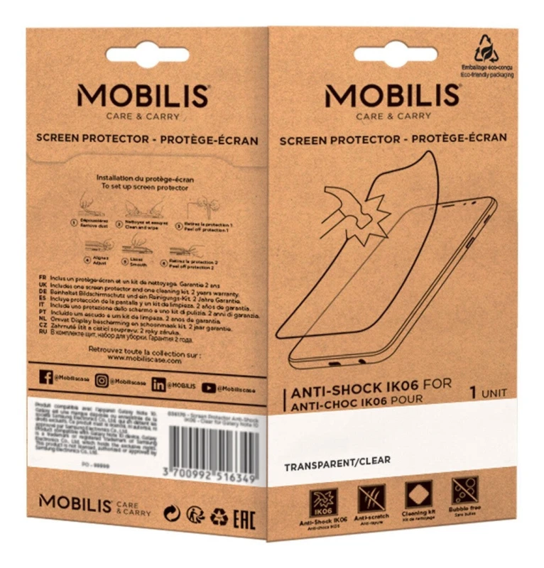 Image of Mobilis Mobilis 036352 handheld mobile computer accessory Screen protector 036352