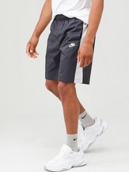 Image of Nike Sportswear Woven Track Shorts - Anthracite