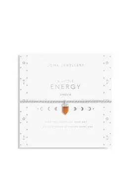 Image of Joma Jewellery Affirmation Crystal A Little Energy/ Amber Bracelet
