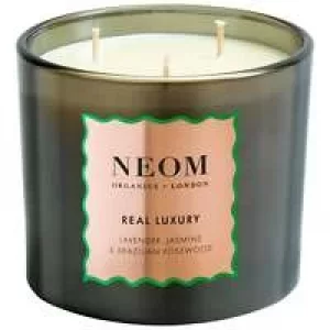 Image of Neom Organics London Christmas 2021 Scent to De-Stress Real Luxury Limited Edition Candle (3 Wicks) 420g