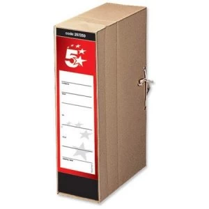 Image of 5 Star Office Storage Bag for Computer Printout 76mm Capacity 390x290mm Pack 25