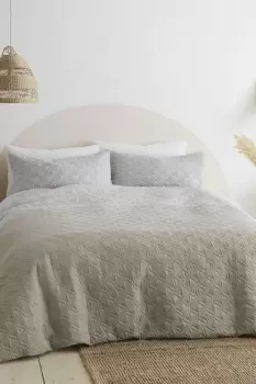 Image of 'Ombre Geo' Duvet Set