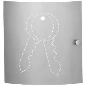 Image of Burg Waechter Key cabinet Como 6401/22 Ni 9410 No. of hooks 22 Silver-black