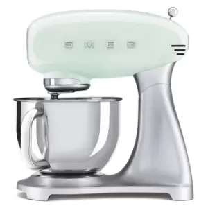 Image of SMEG SMF02PGUK 50s Retro Style 800W Stand Mixer - Pastel Green
