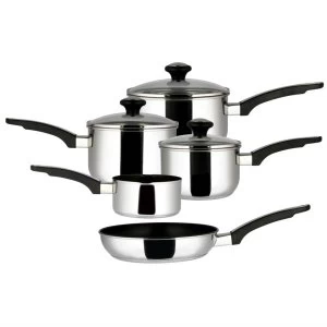 Image of Prestige Everyday 5 Piece Stainless Steel Pan Set