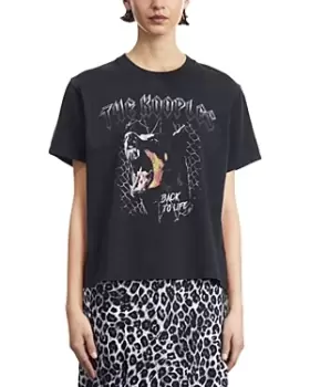 Image of The Kooples Washed Screen Print Tee