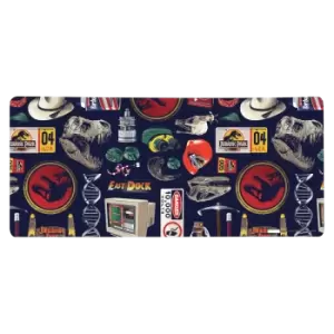 Image of Jurassic Park Retro Icons Gaming Mouse Mat - Large