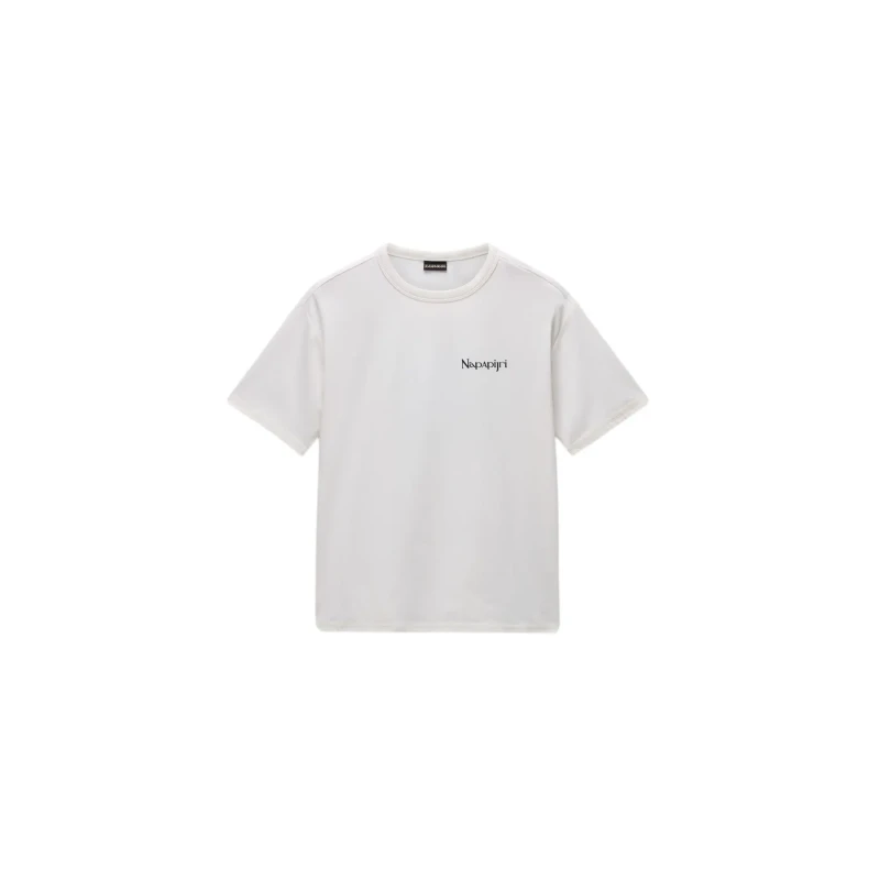 Image of Kid's T-Shirt Napapijri Albedo Blanc Unisex 6 ans