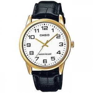 Image of Casio Mens Gold Plated Watch - MTP-V001GL-7