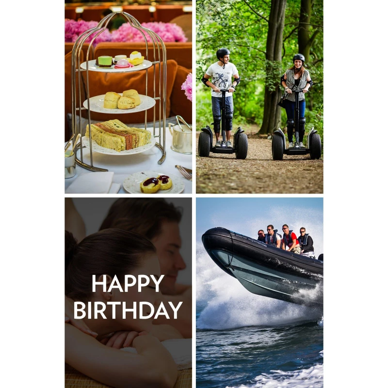 Image of Activity Superstore Happy Birthday Gift Experience Choice None unisex One Size