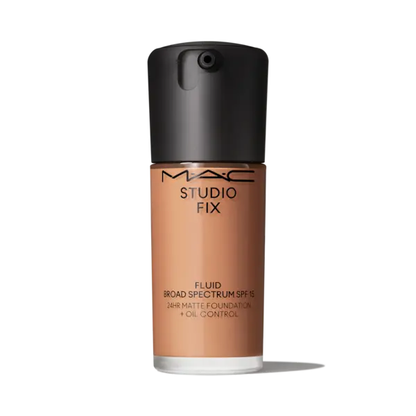 Image of MAC Studio Fix Fluid SPF 15 Foundation - NW30 - Soft-Matte Finish - 24hr Medium-To-Full Coverage - 30ml - MAC Cosmetics