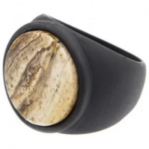 Image of Icon Brand Base metal Size Medium Atlas Ring