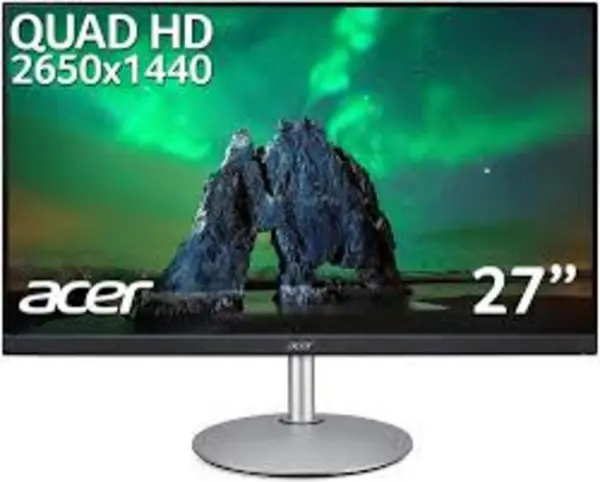 Image of Acer 27" CB272Usmiiprx Quad HD IPS LCD Monitor