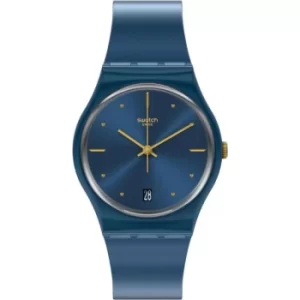Image of Ladies Swatch Pearlyblue Watch
