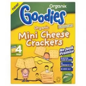 Image of Organix Mini Cheese Crackers 4x20g
