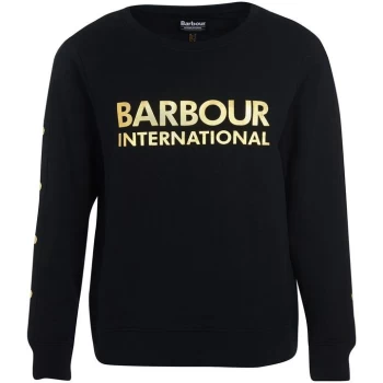 Image of Barbour International Reine Overlayer - Black BK11