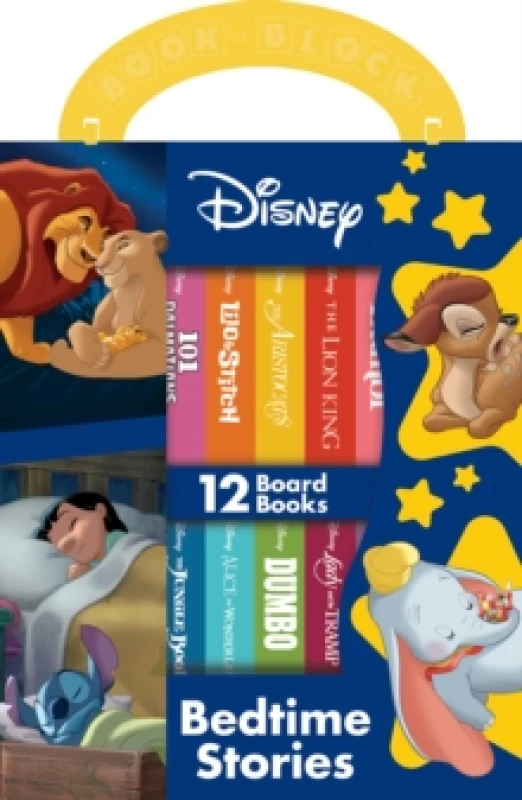 Image of Disney Bedtime Stories 12 Board Book Hardback