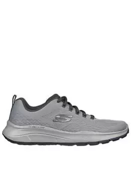 Image of Skechers Air-cooled Dual-density Outsole Vegan Trainer, Grey, Size 9, Men