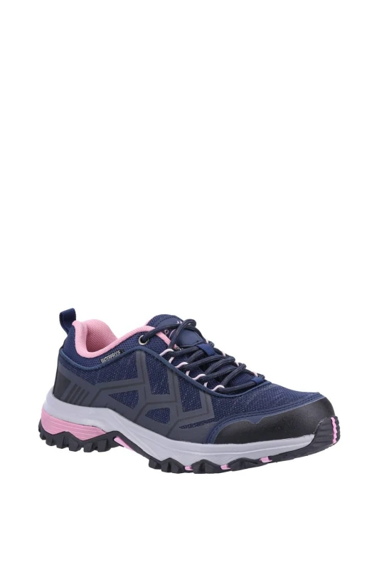 Image of Cotswold Womens Wychwood Low Hiking Shoes in Navy Size: 5 Navy Female 5