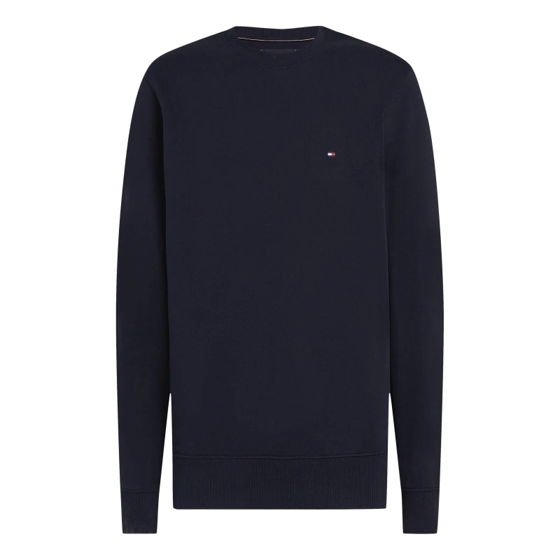 Image of Tommy Hilfiger ESSENTIAL TERRY CREWNECK Navy male S