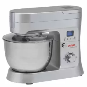 Image of Cooks Professional G1187 Silver 1200W Stand Mixer