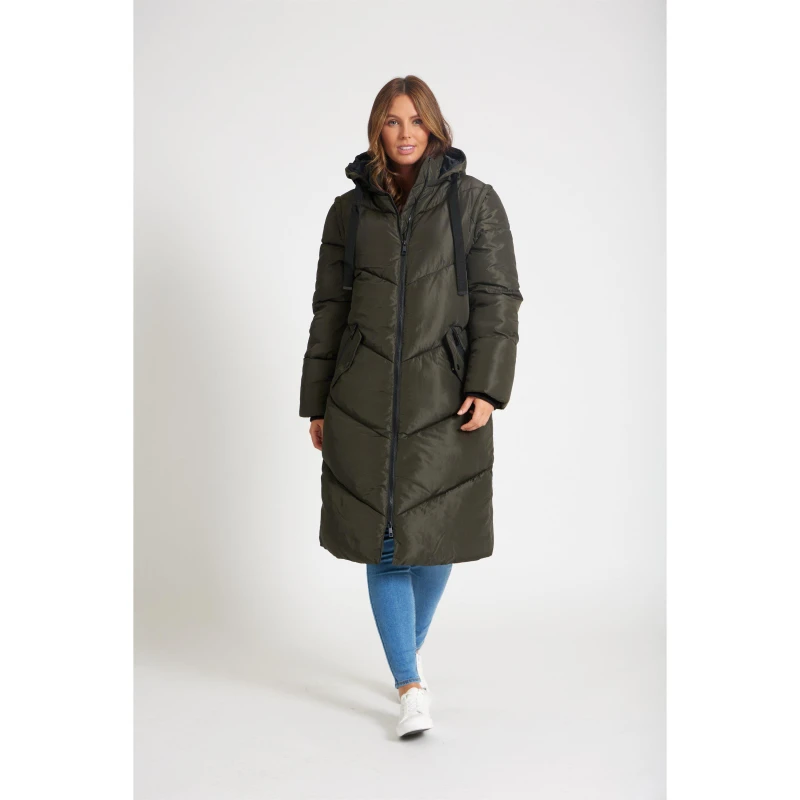 Image of Be You Multiway Padded Coat - Green Green 8