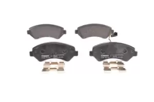 Image of Bosch Brake pad set with integrated wear sensor 0 986 494 589 Brake pads,Brake pad set, disc brake FIAT,PEUGEOT,CITROEN