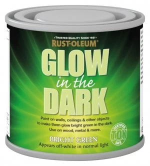 Image of Rust-Oleum Glow in the Dark Paint 125ml - Green