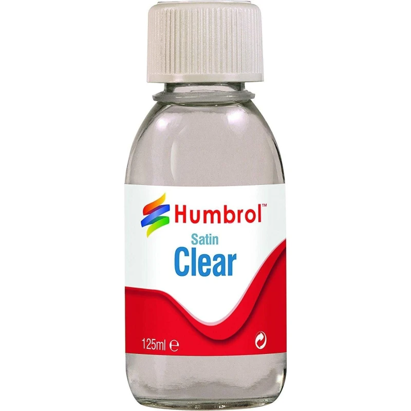 Image of Humbrol Clear Satin 125ml Multi unisex
