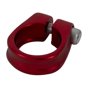 Image of Savage BMX Seatpost Clamp 28.6mm Red