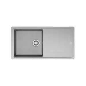 Image of Franke Titan 1 Bowl Composite Sink Urban Grey
