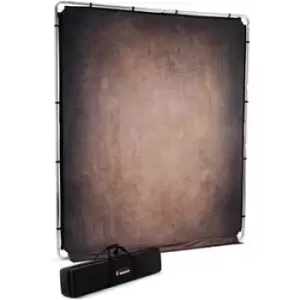 Image of Manfrotto EzyFrame Vintage Background 2 x 2.3m - Walnut