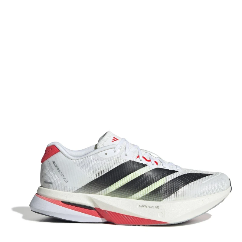 Image of adidas Adizero Boston 13 Road Running Shoes Womens Fast Neutral Road Running Shoes 4 (36.7) White 21080627240
