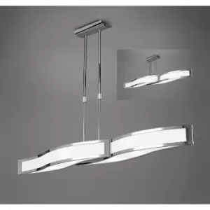 Image of Semi-ceiling light Sintesys Convertible telescopic width 19 Cm