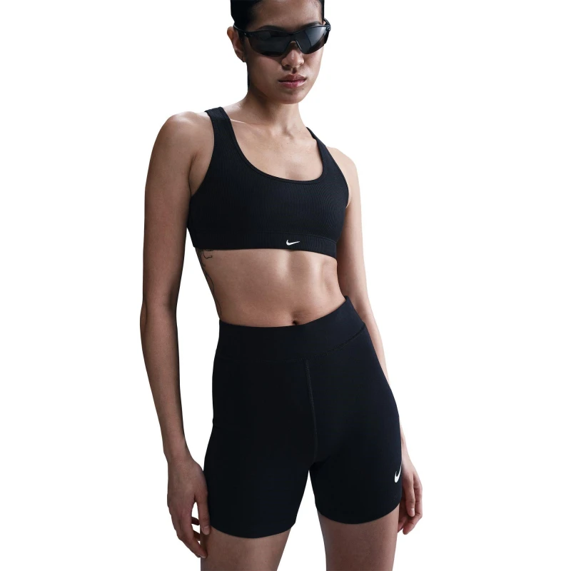 Image of Nike Sportswear Essential Womens Bike Shorts - Black 8