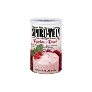 Image of Natures Plus Raspberry Royale Spiru Tein Shake 510g