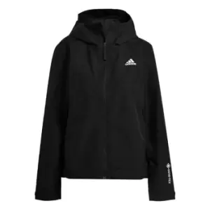Image of adidas GORE-TEX Paclite 2L Rain Hooded Jacket Womens - Black