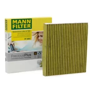 Image of MANN-FILTER Pollen filter MAZDA FP 2043 GJ6A61P119A,GJ6A61P119B,GJ6B61P11