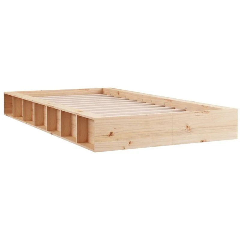 Image of VIDAXL Bed Frame without Mattress 100x200cm Solid Wood Vidaxl 8720287135746