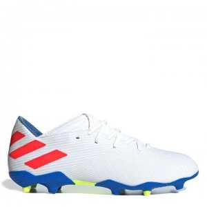 Image of adidas Nemeziz Messi 19.3 Football Boots Firm Ground - White/Red/Blue