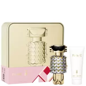 Image of Paco Rabanne Fame Gift Set 80ml Eau de Parfum + 100ml Body Lotion