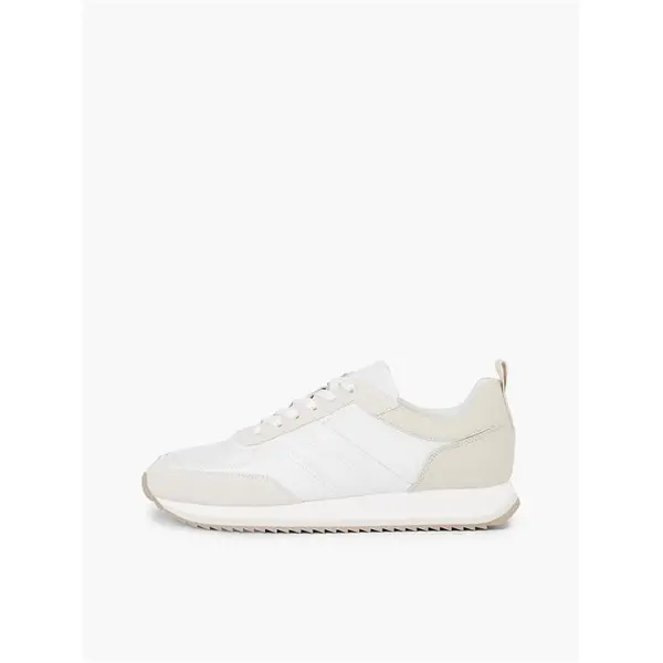 Image of Calvin Klein Low Top Lace Up Repr - White 10