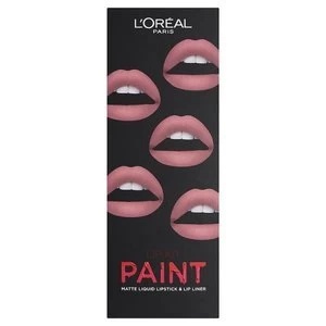 Image of LOreal Infallible Lip Kit Nude On Fleek