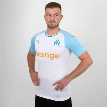 Image of Puma Olympic Marseille Replica Shirt Mens - White