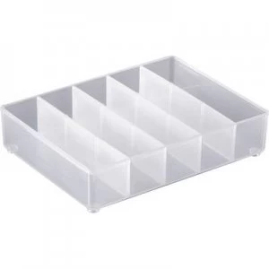 Image of raaco Assortment case insert (L x W x H) 109 x 79 x 24mm No. of compartments: 5