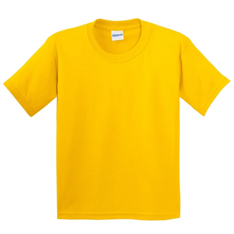 Image of Gildan Soft Style T-Shirt Pack of 2 in Yellow Size: XS Yellow Unisex XS