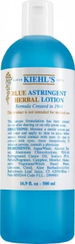 Image of Kiehl's Blue Astringent Herbal Lotion 500ml