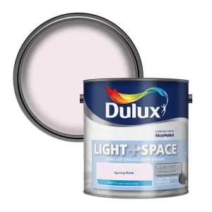 Image of Dulux Light & Space Spring Rose Matt Emulsion Paint 2.5L