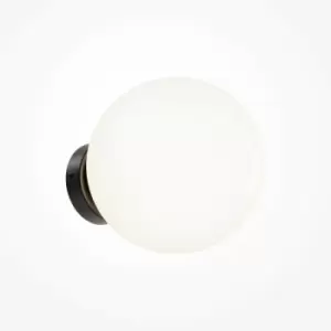 Image of Maytoni Maytoni Basic Form 20cm Modern Wall Lamp Matt Black E14